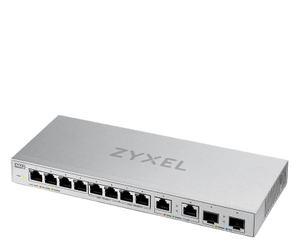 Switch ZYXEL 12-Port Gigabit Unmanaged Switch with 8-Port 1G + 2-Port 2.5G + 2-Port SFP+ XGS1010-12-ZZ0102F